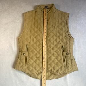 PRESTIGE RIDING IMAGE PRI Womens Medium Beige Brown Equestrian Vest